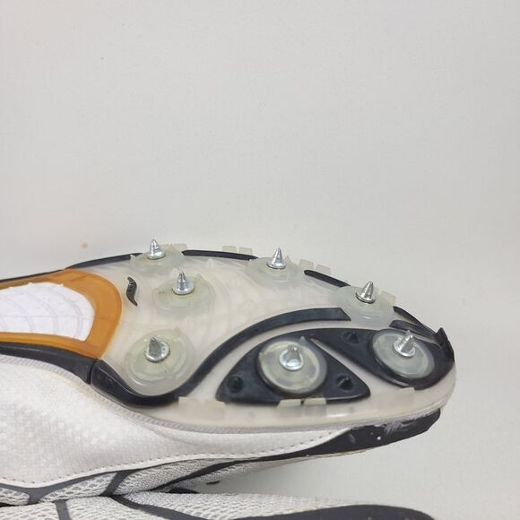 Saucony Endorphin LD 2 Men’s White Black Gold Track Spikes Size 10 (2692-1) main image 4